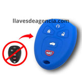 Funda silicón protector llave Chevrolet HHR Malibu Montecarlo Traverse - Alta resistencia antideslizante