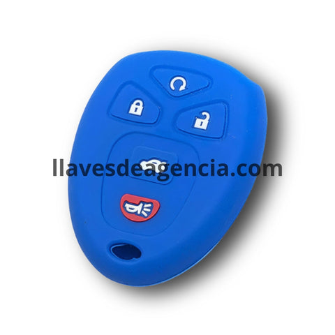 Funda silicón protector llave Chevrolet HHR Malibu Montecarlo Traverse - Alta resistencia antideslizante