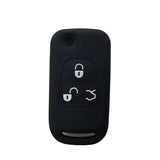 Funda silicón antideslizante calidad horno Mercedes Benz ML W163 SEL C CL ML55 AMG S500 SL500 W140 ML320 S280 SLK Dodge Sprinter 3 botones