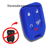 Protector silicón llave inteligente Chevrolet Silverado GMC Sierra Tahoe Yukon Acadia Terrain colores intensos calidad horno resistente temperatura