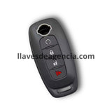 Funda protectora de silicón negro antideslizante para llave de presencia inteligente Nissan con 4 botones incluyendo arranque a distancia, compatible con X-Trail T33, Qashqai J12, Altima, Pathfinder, Kicks, Juke, Rogue, Ariya 2022-2026, calidad de horno resistente a altas temperaturas