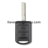 Llave Chevrolet Corsa Opel Vauxhall Tigra perfil 2 FCCID 93316265 433MHz chip ID40 JMA TP09