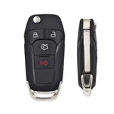 Llave de repuesto Ford Fusion con cajuela eléctrica 4 botones FCC ID N5F-A08TAA chip ID49 sin presencia aftermarket