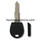 Cavidad interior o cartucho de llave hueca Chevrolet Matiz 2009-2011 para alojar chip transponder