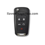 Llave inteligente 5 botones detalle acabado OHT01060512 Chevrolet Buick repuesto llave agencia