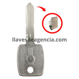 Llave virgen Kenworth bronce níquel KE-25AC EX25AC KEN-3 sin chip transponder compatible camiones carga pesada 748280 para cerrajeros profesionales