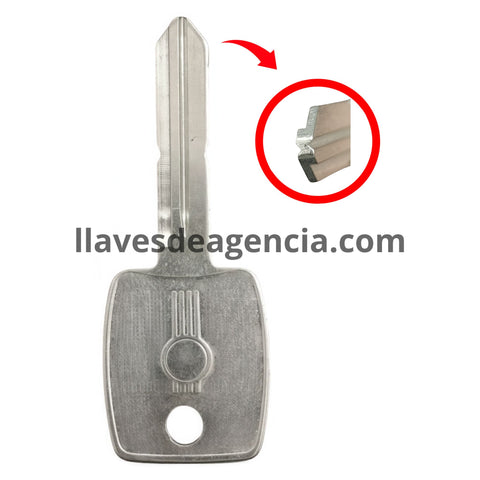 Llave virgen Kenworth bronce níquel KE-25AC EX25AC KEN-3 sin chip transponder compatible camiones carga pesada 748280 para cerrajeros profesionales