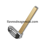 Llave virgen de presencia Chevrolet en bronce níquel, repuesto para control remoto inteligente