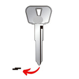 llave-virgen-yamaha-moto-bronce-niquel-hy-64-compatible-multiples-modelos-sin-chip-transponder