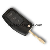 Llave Carcasa para Ford Abatible Focus Ecosport Corte ABLOY 771350(2)