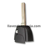 Media llave Volvo de repuesto compatible con S60 S70 S80 V70 XC70 XC90 con carcasa impermeable y membrana protectora contra mojadas